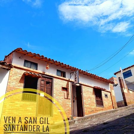 Santander Aleman Hostel San Gil Dış mekan fotoğraf