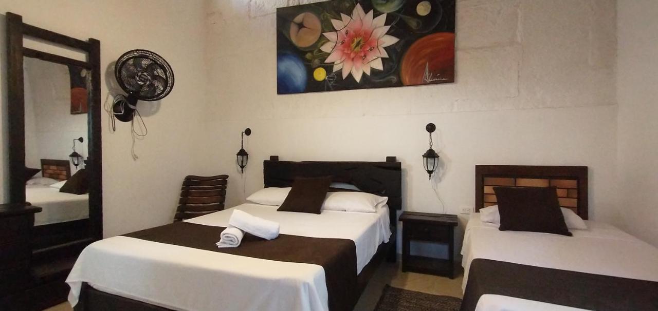 Santander Aleman Hostel San Gil Dış mekan fotoğraf