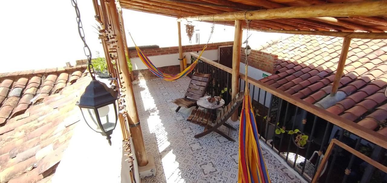 Santander Aleman Hostel San Gil Dış mekan fotoğraf