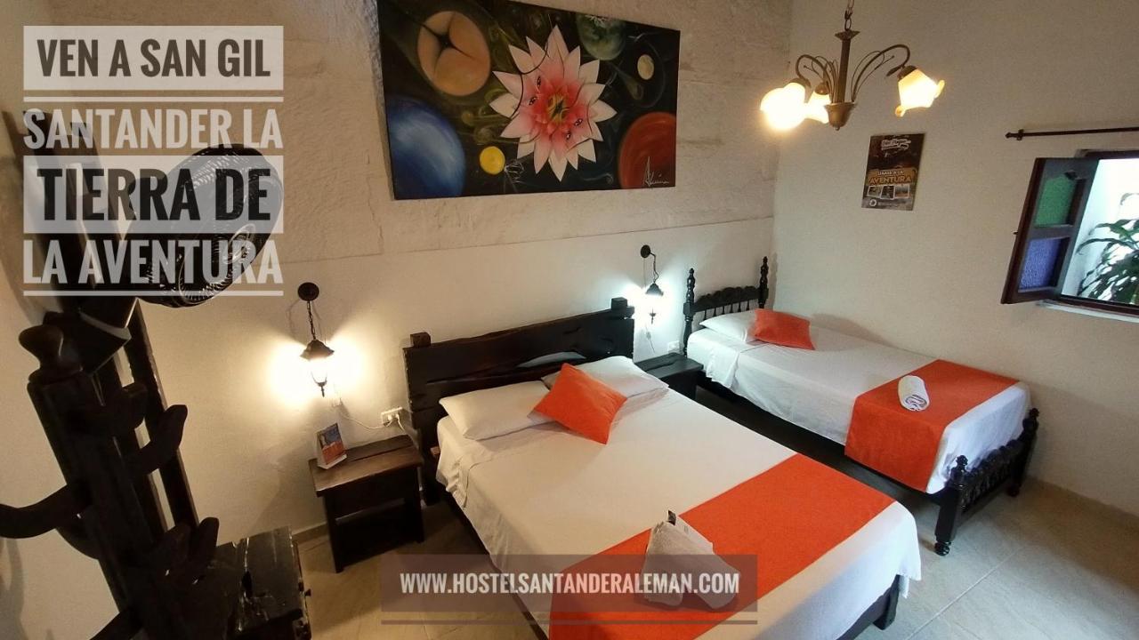 Santander Aleman Hostel San Gil Dış mekan fotoğraf