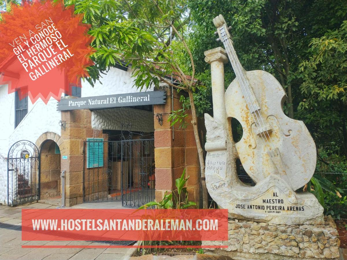 Santander Aleman Hostel San Gil Dış mekan fotoğraf