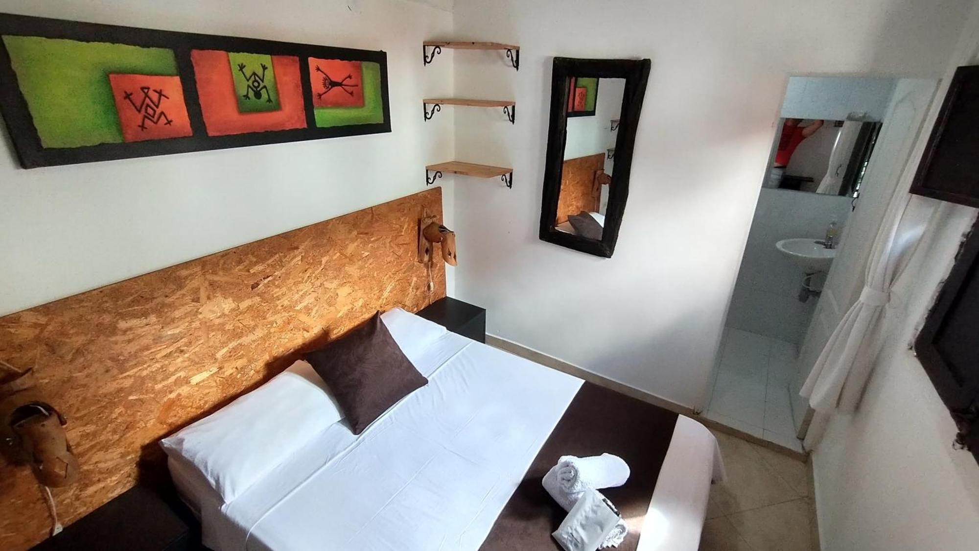 Santander Aleman Hostel San Gil Oda fotoğraf